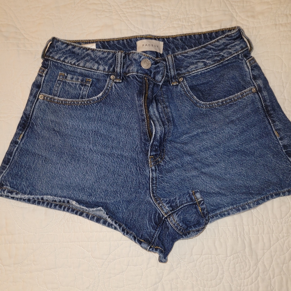 PacSun Blue Denim Women's Shorts